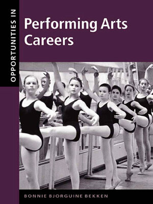 cover image of Opportunities in Performing Arts Careers